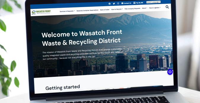 Wasatch Front website home page