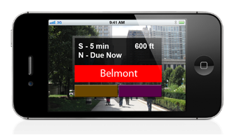 Chicago Transit Augmented Reality App