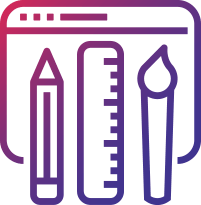 Branding design icon
