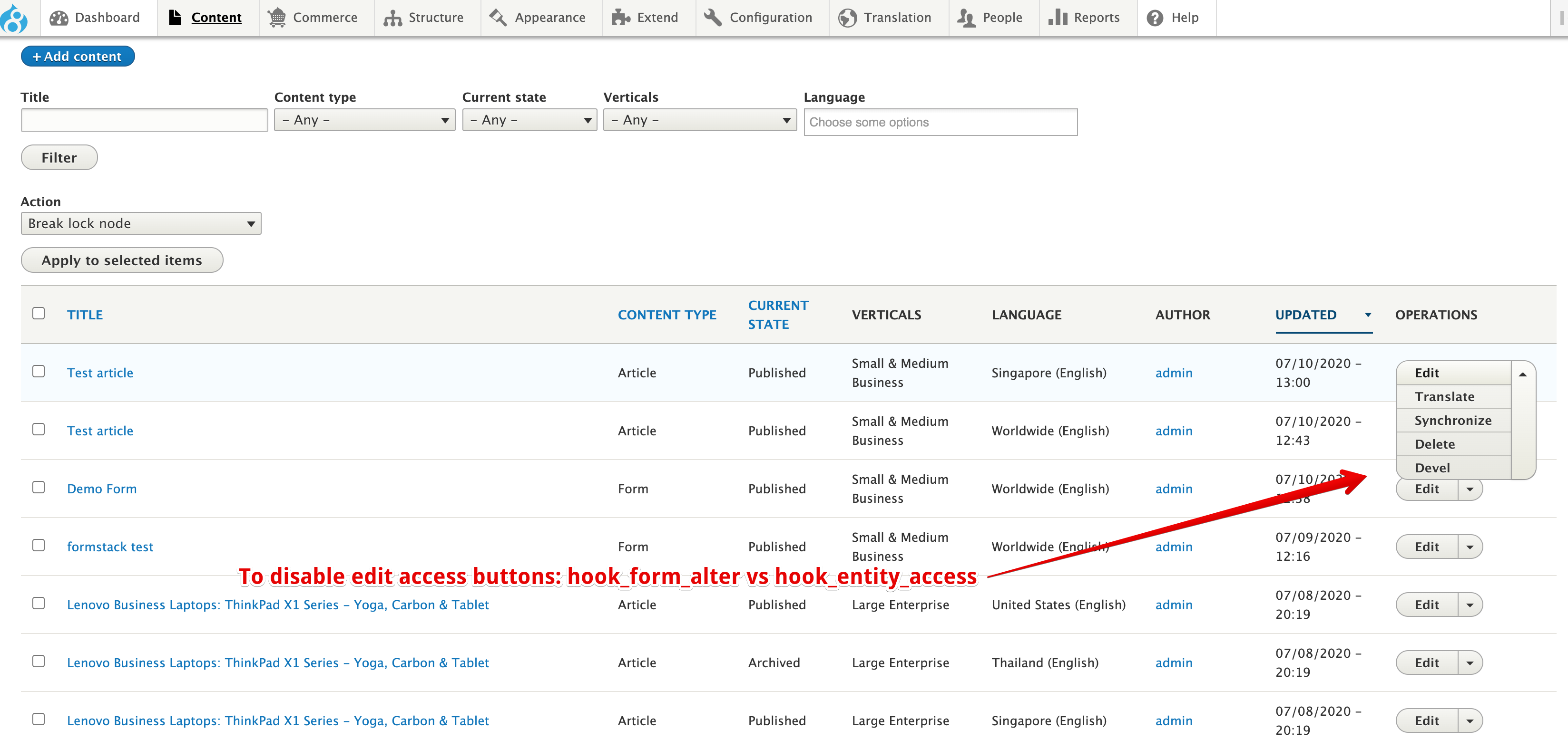 hook_form_alter vs. hook_entity_access