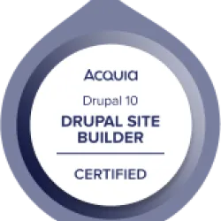 Acquia Drupal 10 Developer Site Builder Certified