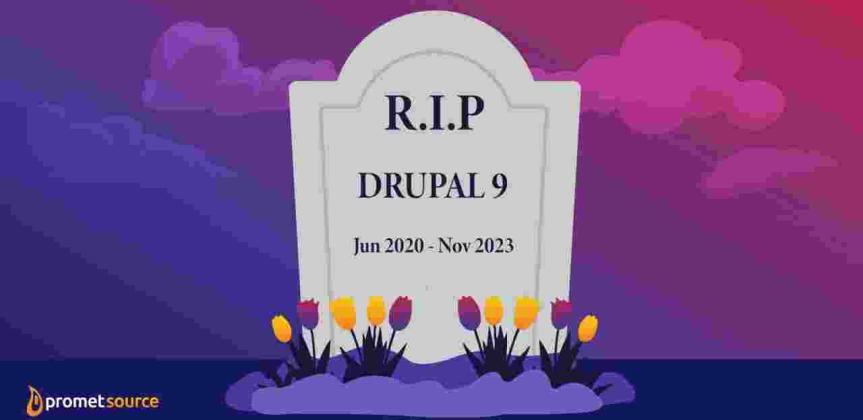 Drupal 9 end of life 
