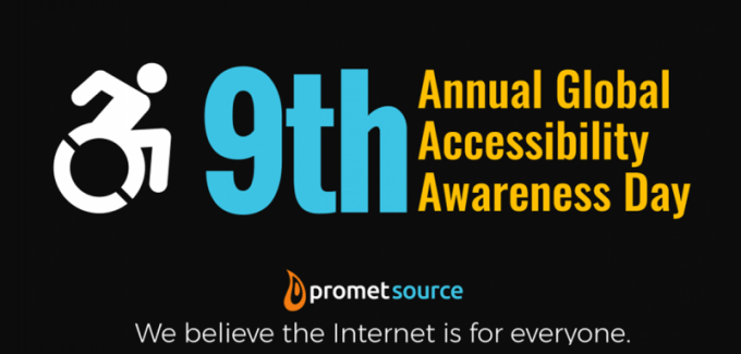 A Global Accessibility Awareness Day Banner