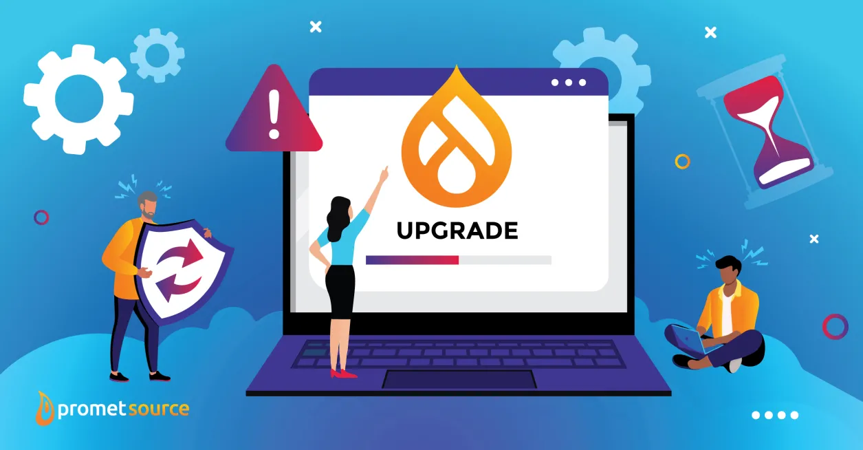 Depiction of Drupal Upgrade Fatigue