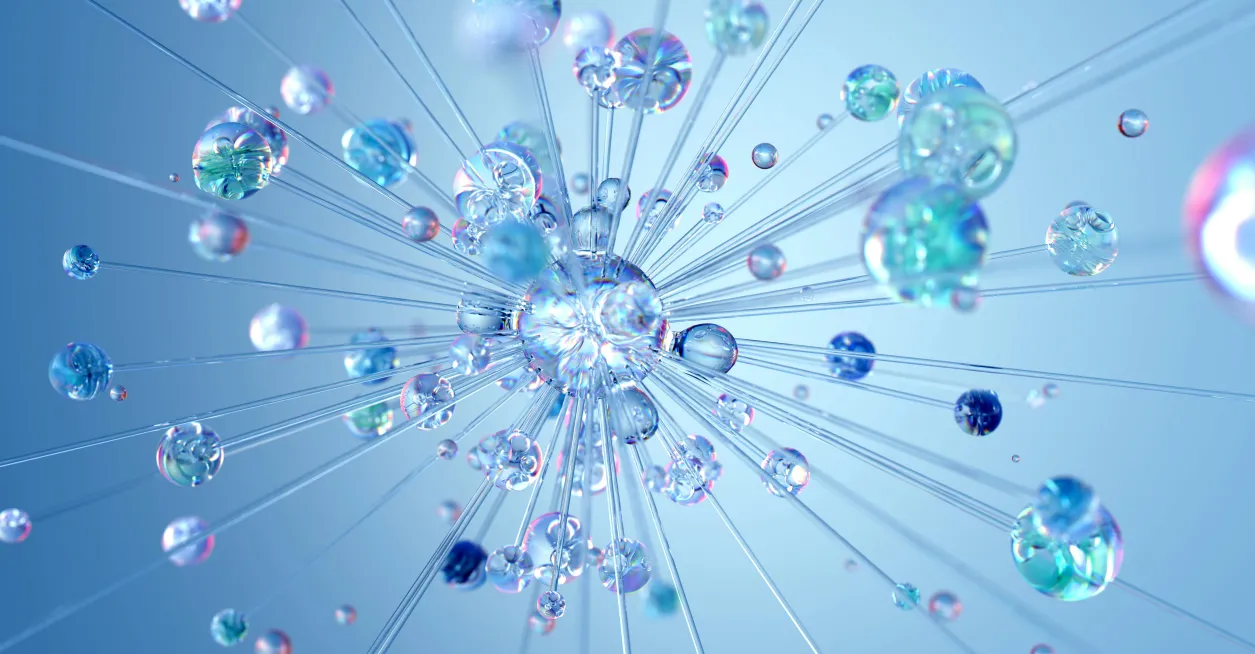 An artist’s illustration of artificial intelligence (AI). This image depicts how AI could adapt to an infinite amount of uses. It was created by Nidia Dias as part of the Visualising AI 