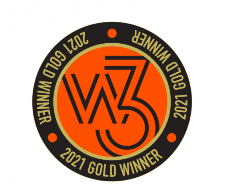 w3 Gold Award 2021