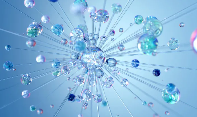 An artist’s illustration of artificial intelligence (AI). This image depicts how AI could adapt to an infinite amount of uses. It was created by Nidia Dias as part of the Visualising AI