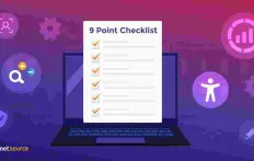 Representation of a checklist for government websites