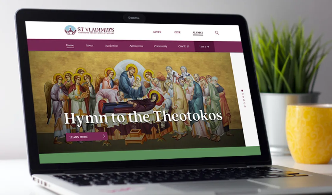 St. Vladimir’s Orthodox Theological Seminary website cover