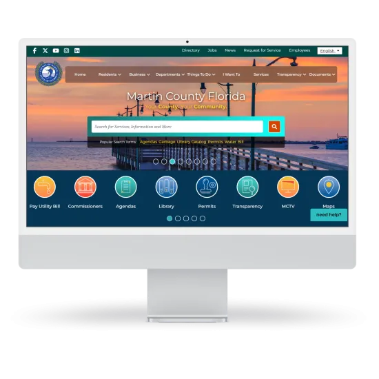 Martin County, FL on a Mac