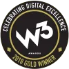 celebrating w3 2018 gold