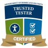 DHS Trusted Tester Certified Badge