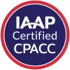 IAAP Certified CPACC badge