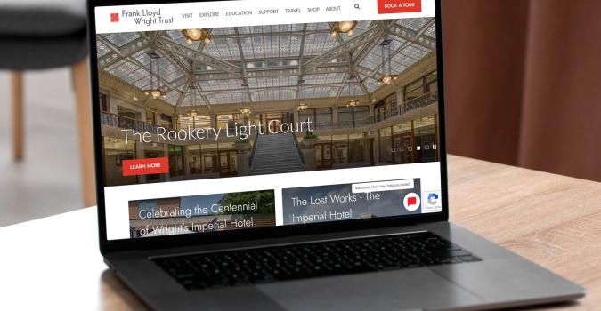 Frank Lloyd Wright Trust Web Page