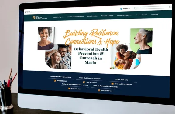 Marin County Behavioral Health and Recovery Services Prevention and Outreach