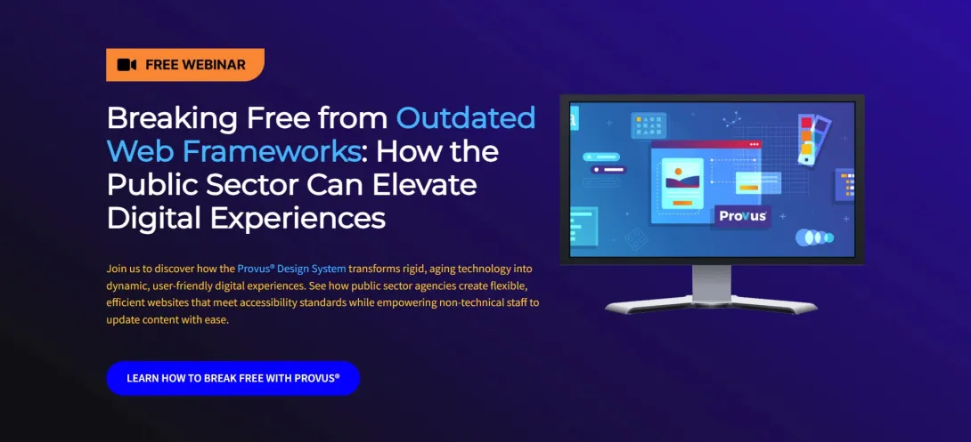 Breaking Free from Outdated Web Frameworks: How the Public Sector Can Elevate Digital Experiences
