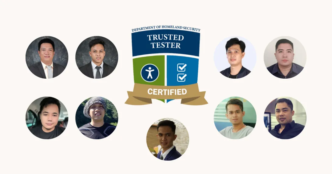Promet Source team with DGH Trusted Tester logo