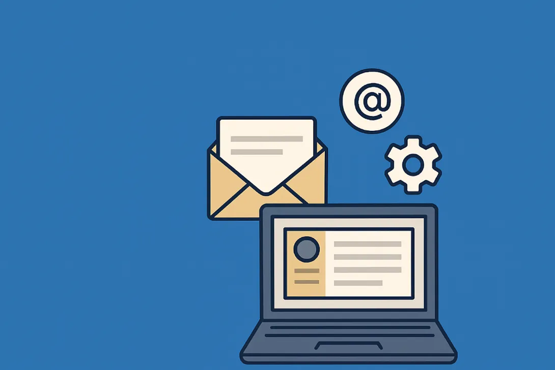 computer gear, mail