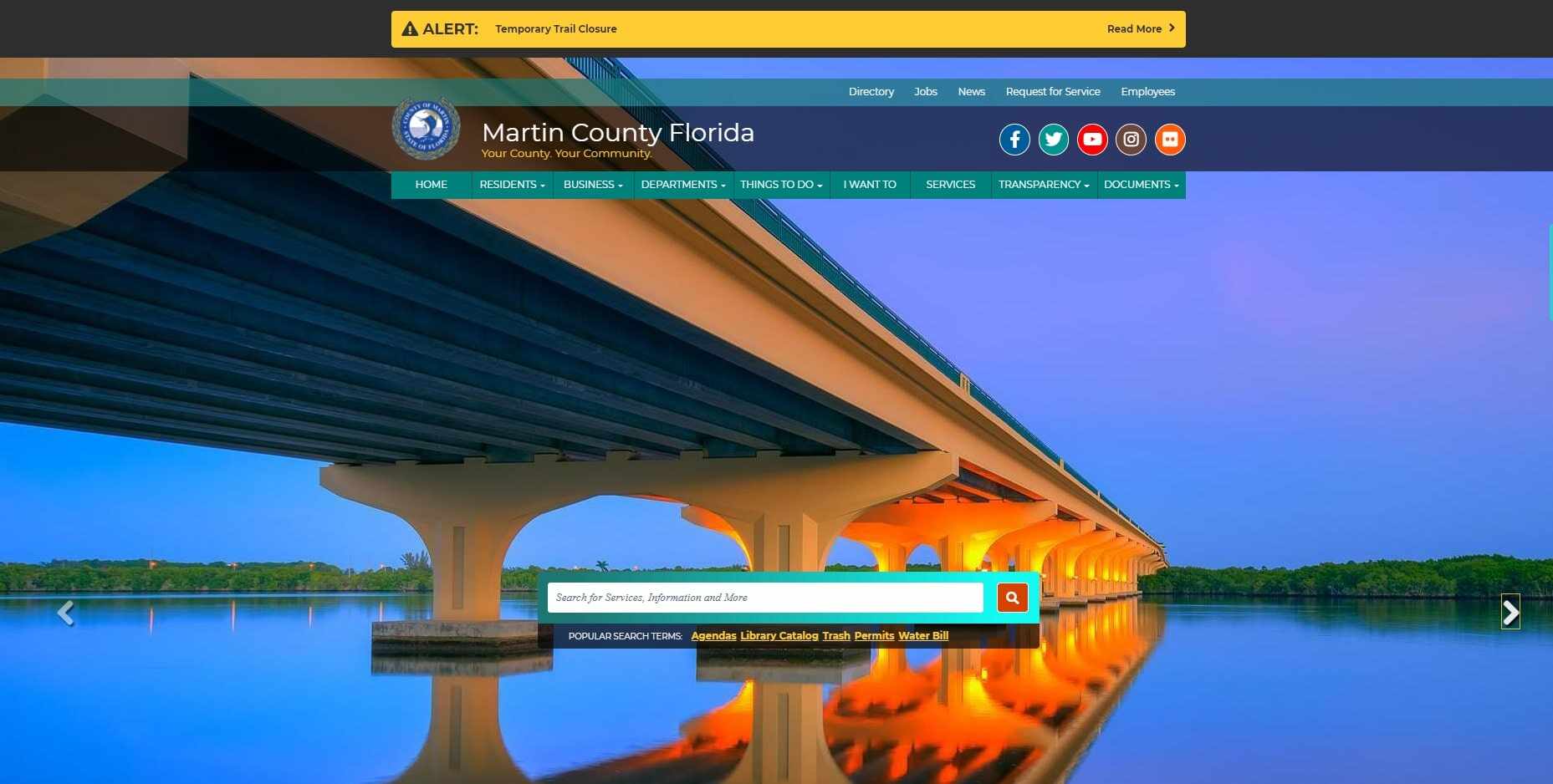 Martin County Florida website