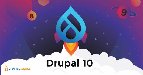 Drupal 10 in space